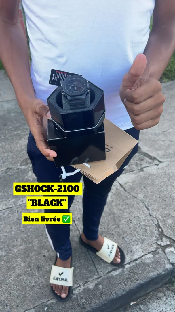 Commande GA-2100 livrée à un client ShoptaMontre